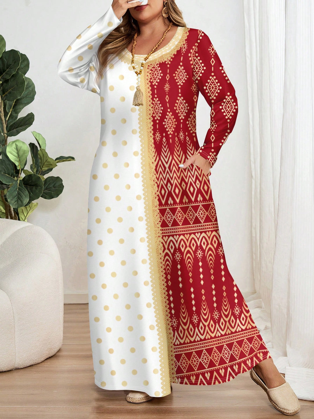Rochie maxi  SHEIN, mix culori