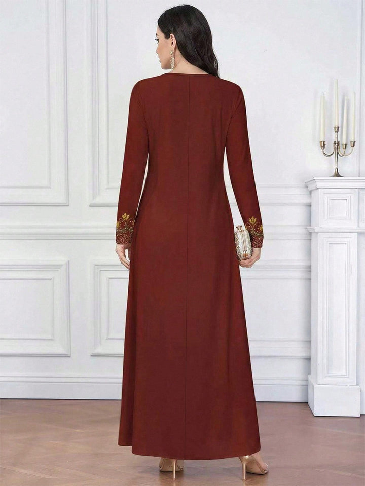 Rochie maxi SHEIN, mix culori