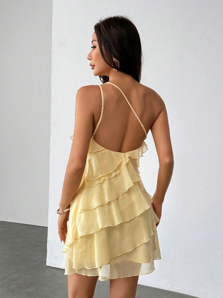 Rochie mini SHEIN, galben
