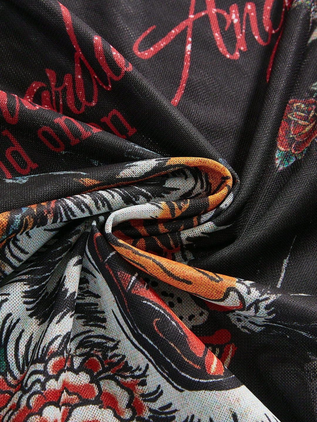 SHEIN felső, fekete