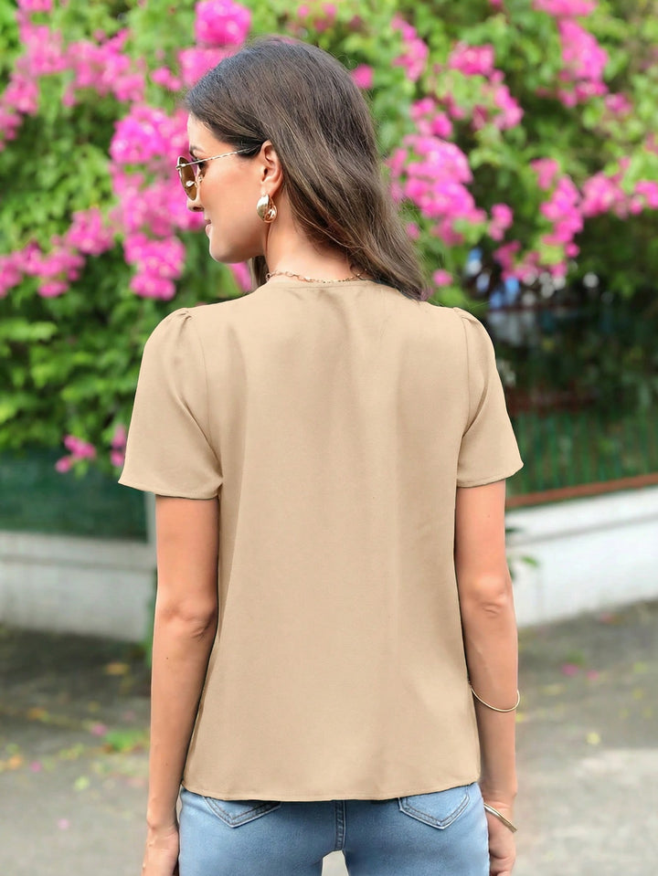 Tricou SHEIN, bej