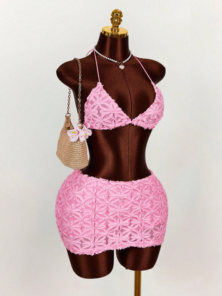 Compleu SHEIN, roz