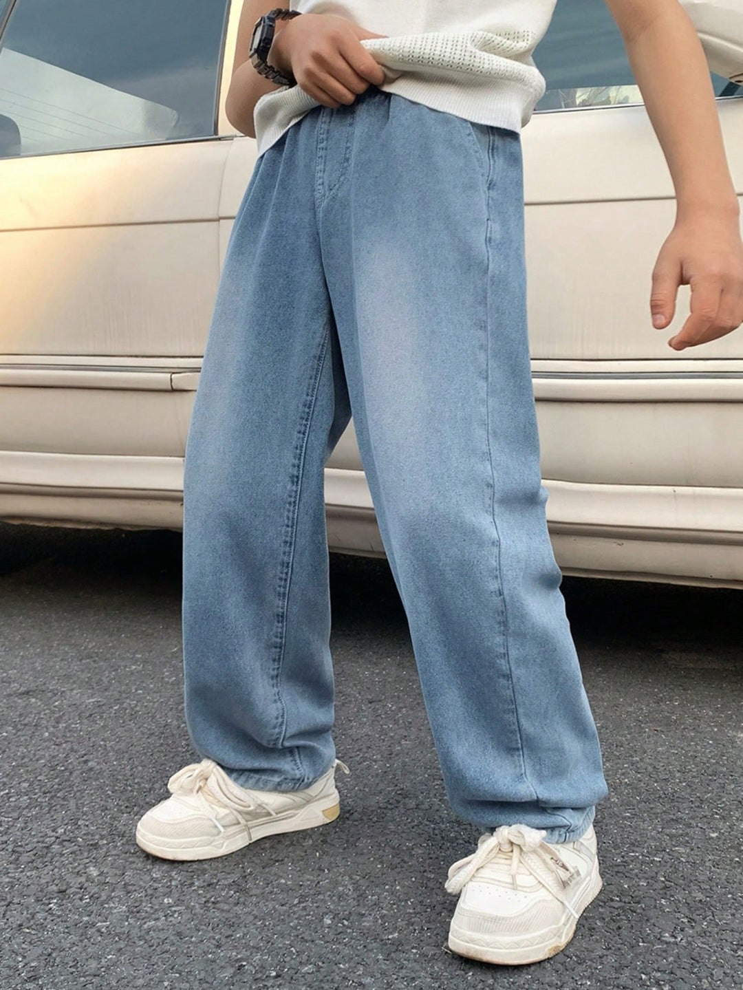 Jeans SHEIN, albastru