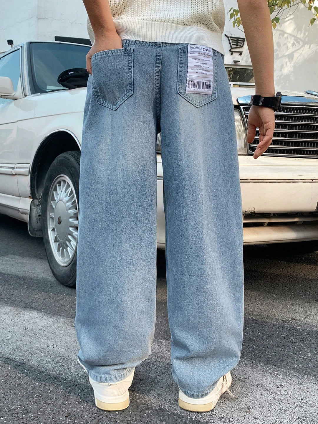 Jeans SHEIN, albastru