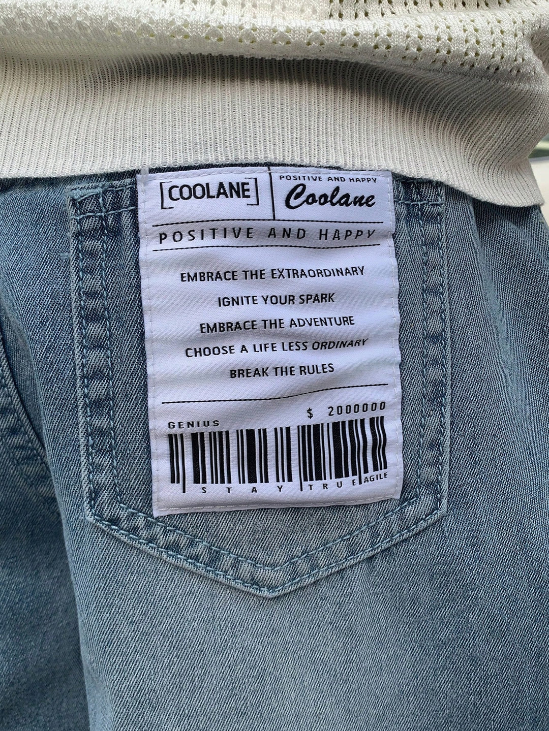 Jeans SHEIN, albastru