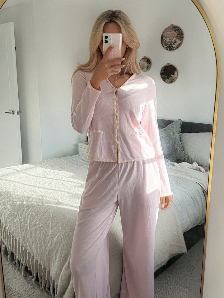 Pijama SHEIN, roz