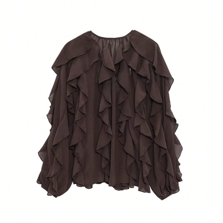 Bluza SHEIN, maro