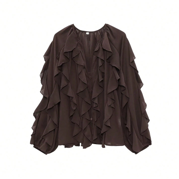Bluza SHEIN, maro