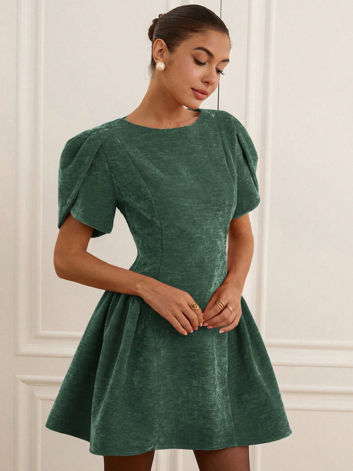 Rochie mini SHEIN, verde