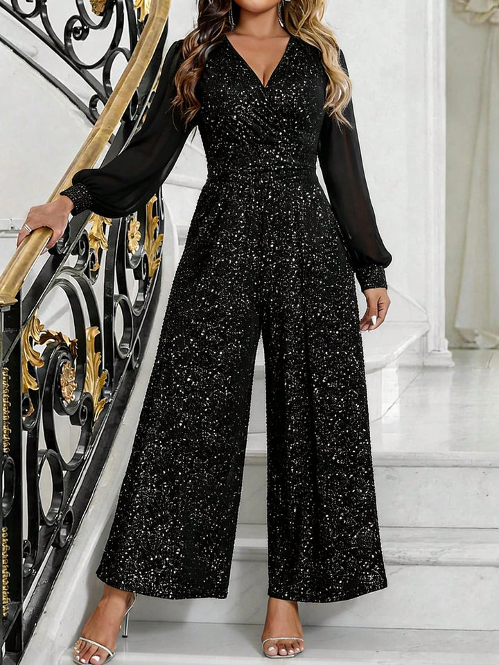 Hosszú overál SHEIN, fekete