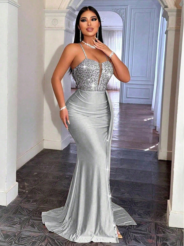 Rochie SHEIN, gri