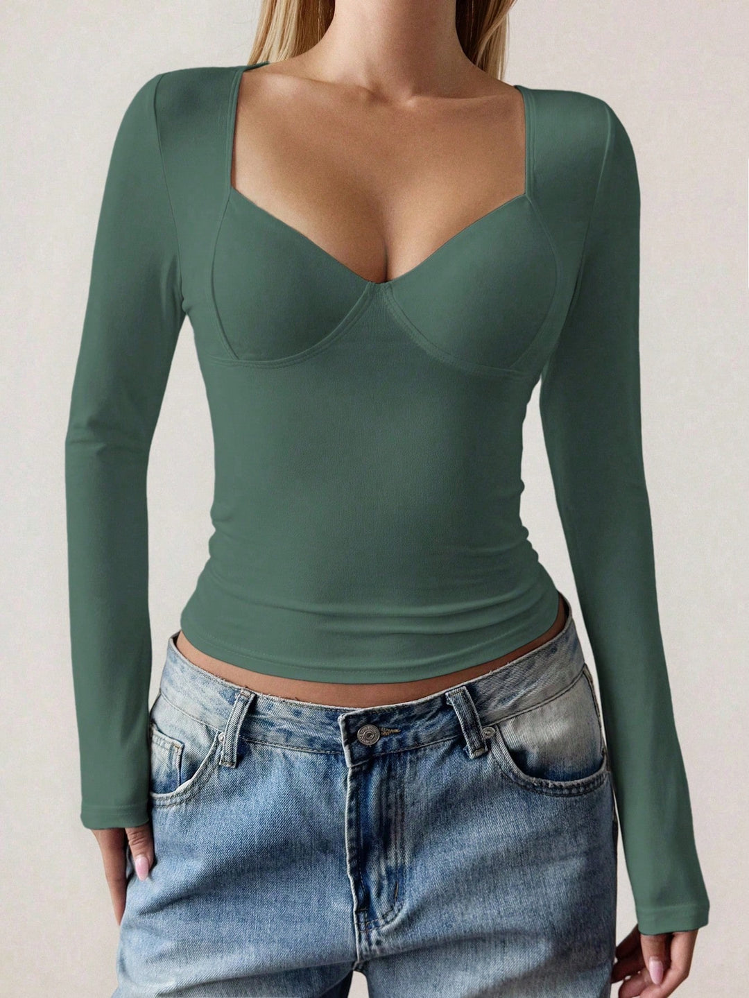Tricou SHEIN, verde