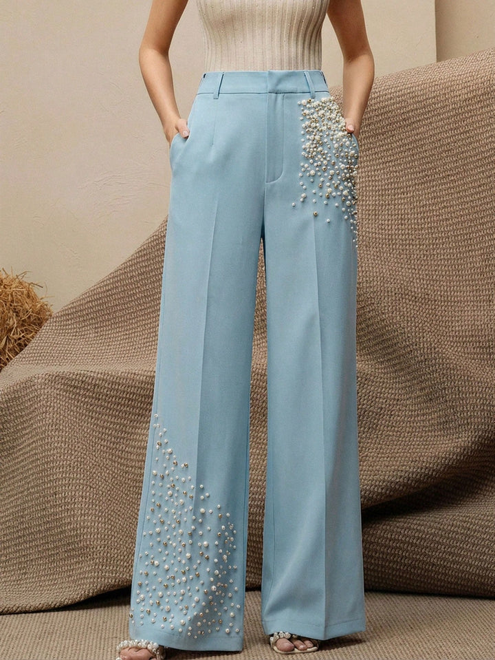 Pantalon SHEIN, albastru