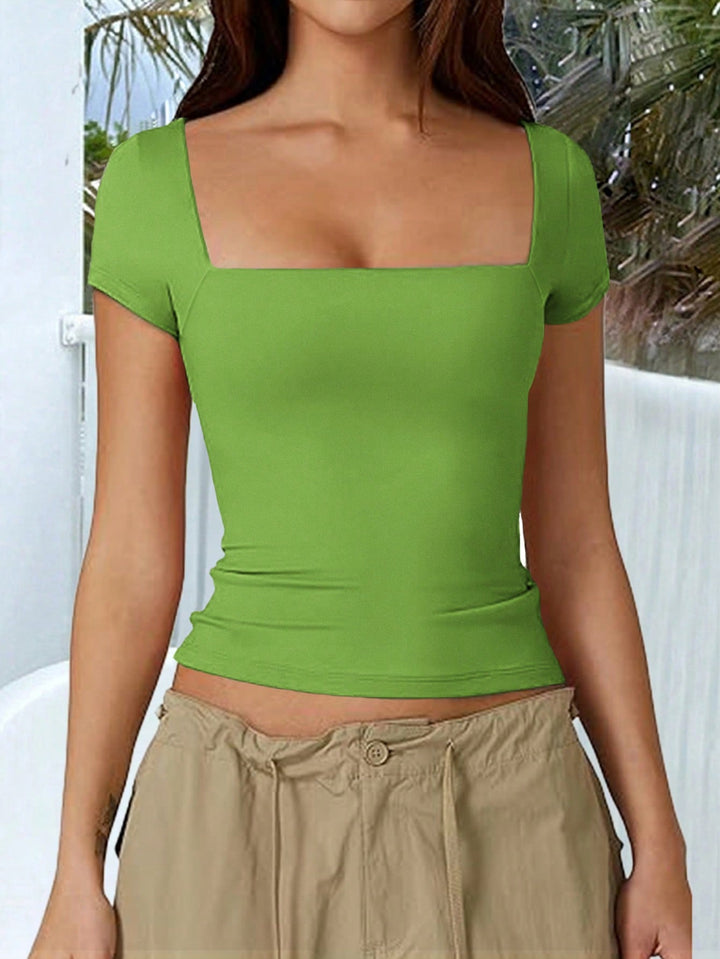 Tricou SHEIN, verde
