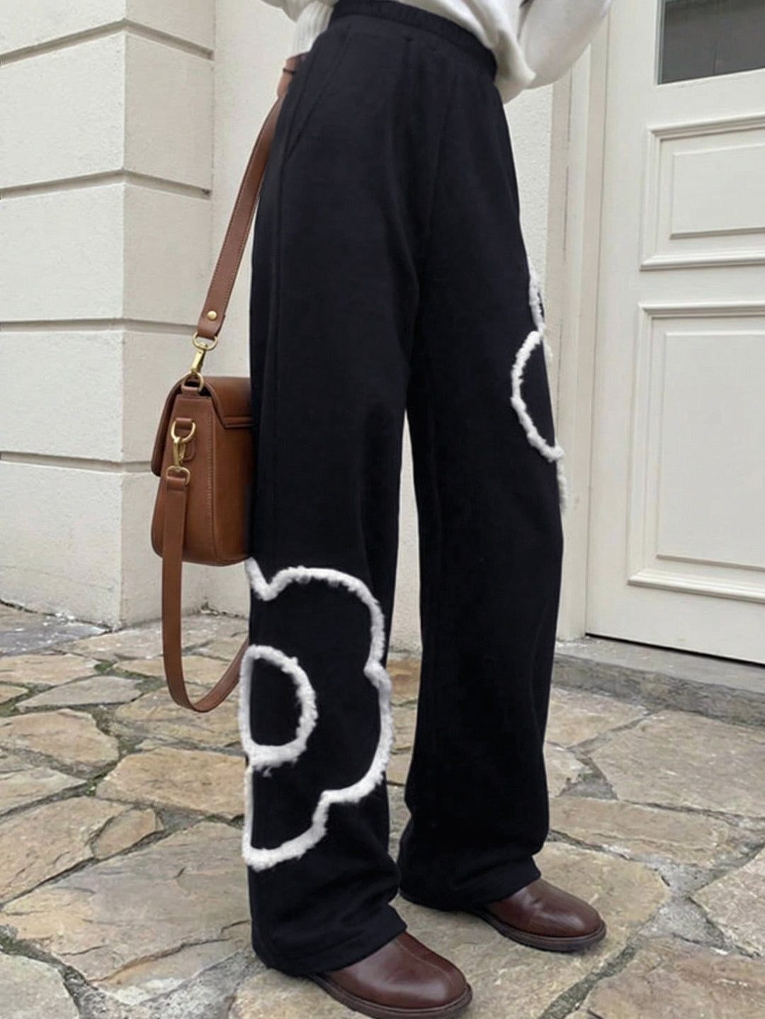 Pantaloni SHEIN, negru