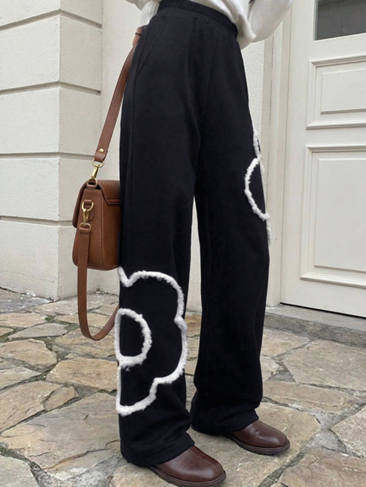 Pantaloni SHEIN, negru