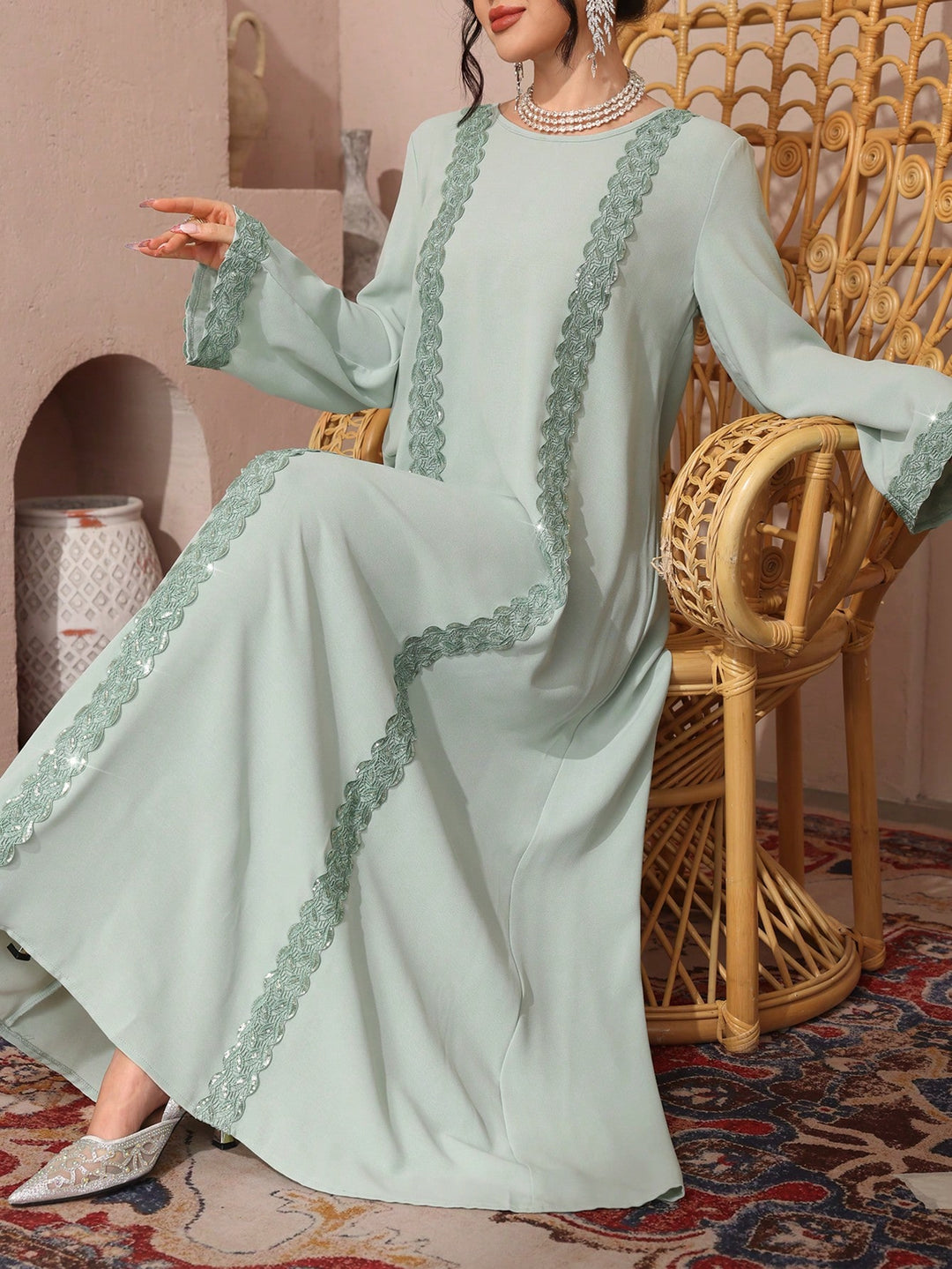 Rochie SHEIN, verde