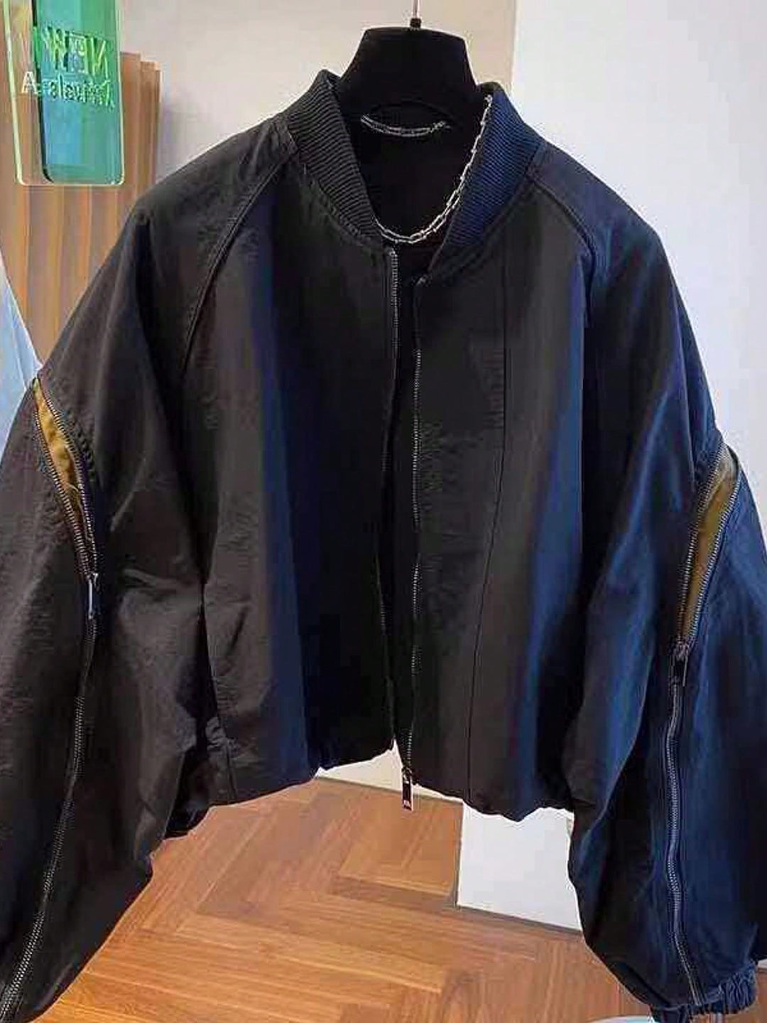 Jachetă SHEIN, negru