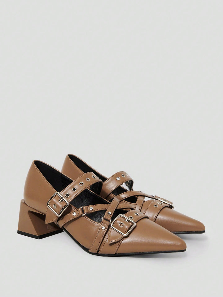 Pantofi cu toc SHEIN, mov