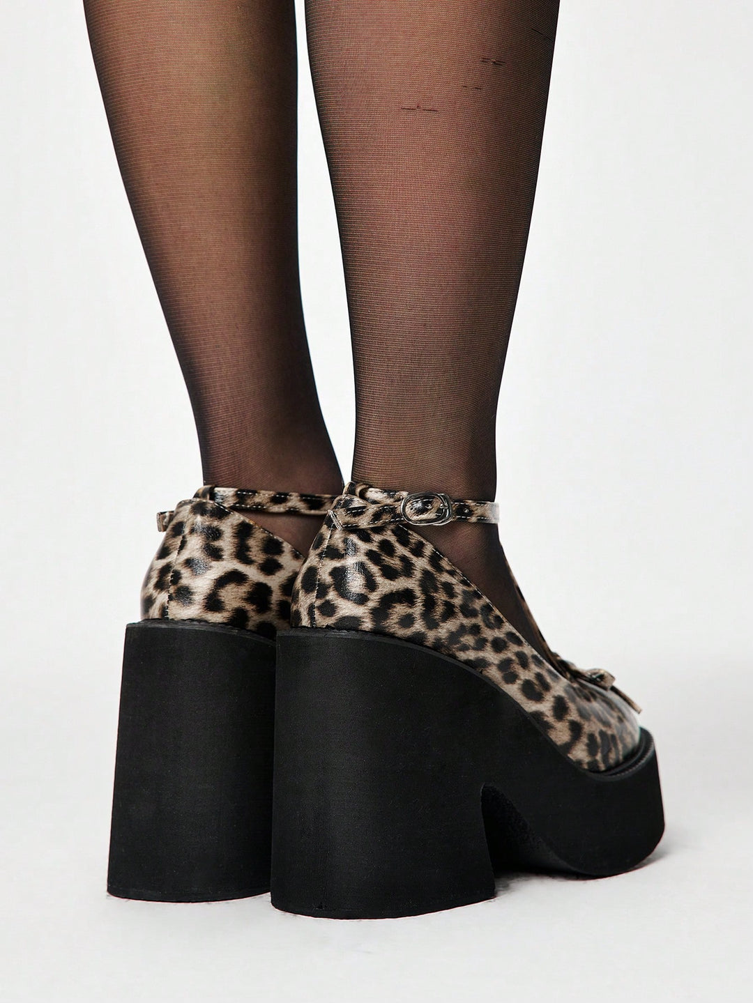 Sandale SHEIN, animal print