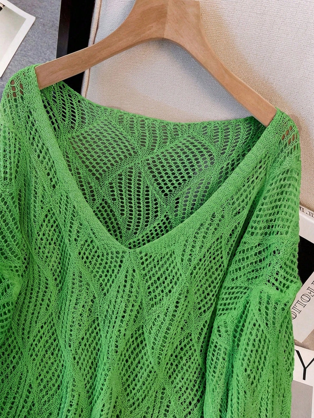 Bluză SHEIN, verde