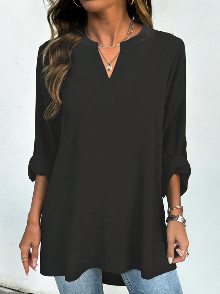 Bluza casual SHEIN, negru