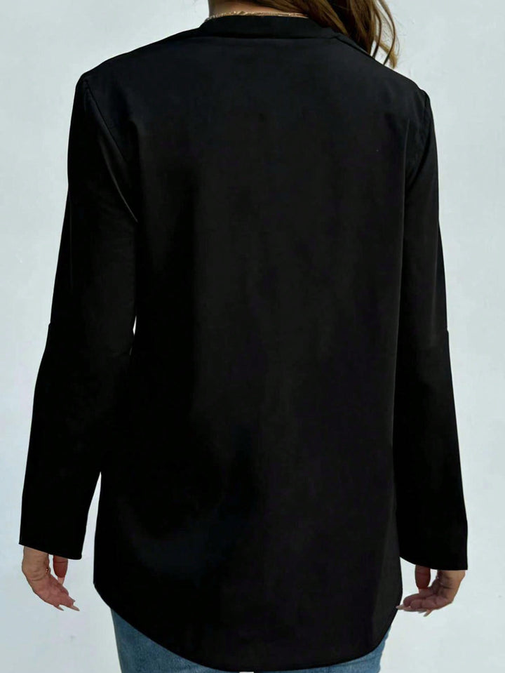 Bluza casual SHEIN, negru