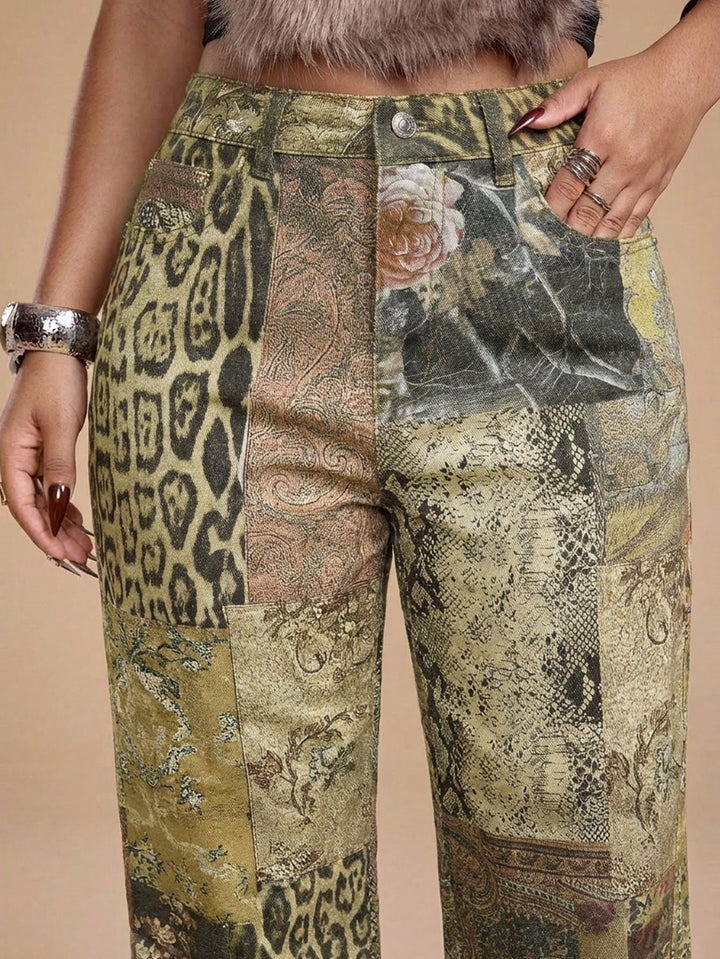 Jeans SHEIN, mix culori