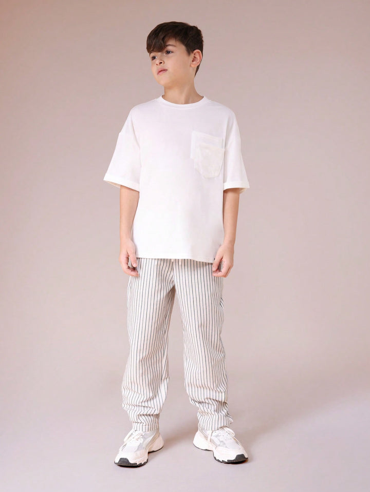 Pantaloni SHEIN, portocaliu