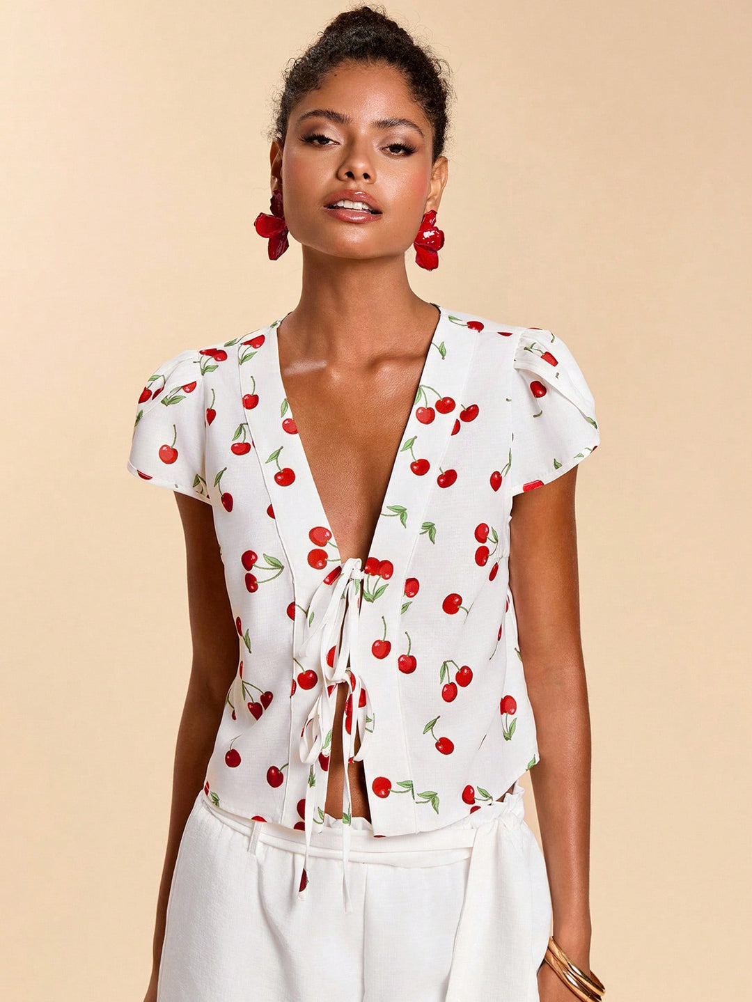 Bluza SHEIN, alb