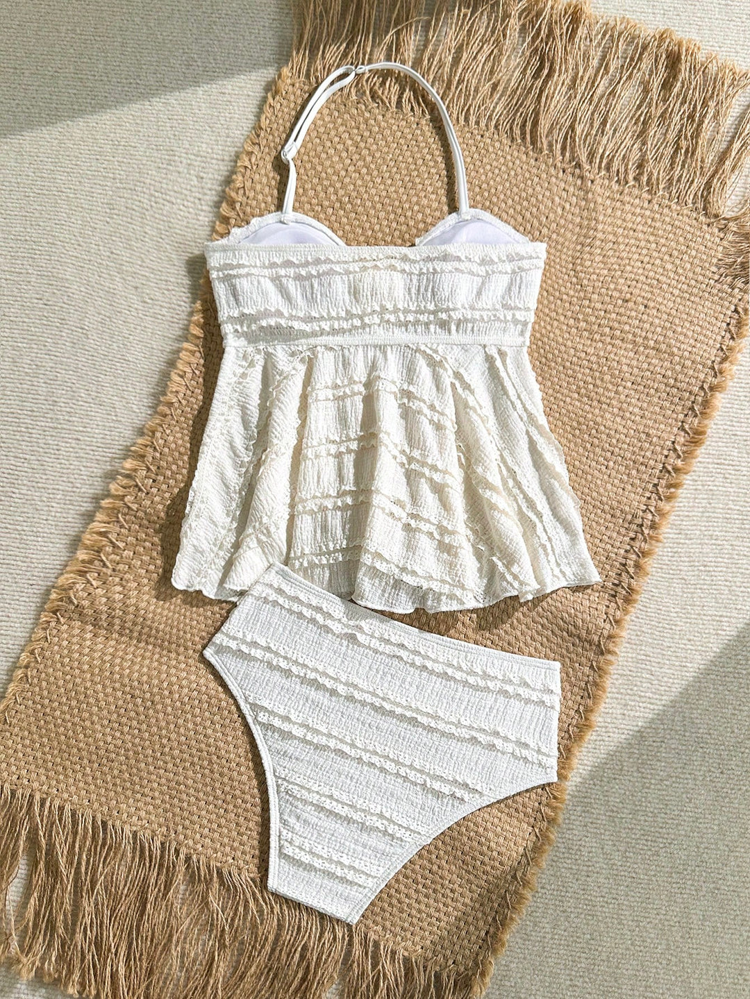 SHEIN bikini szett, bézs