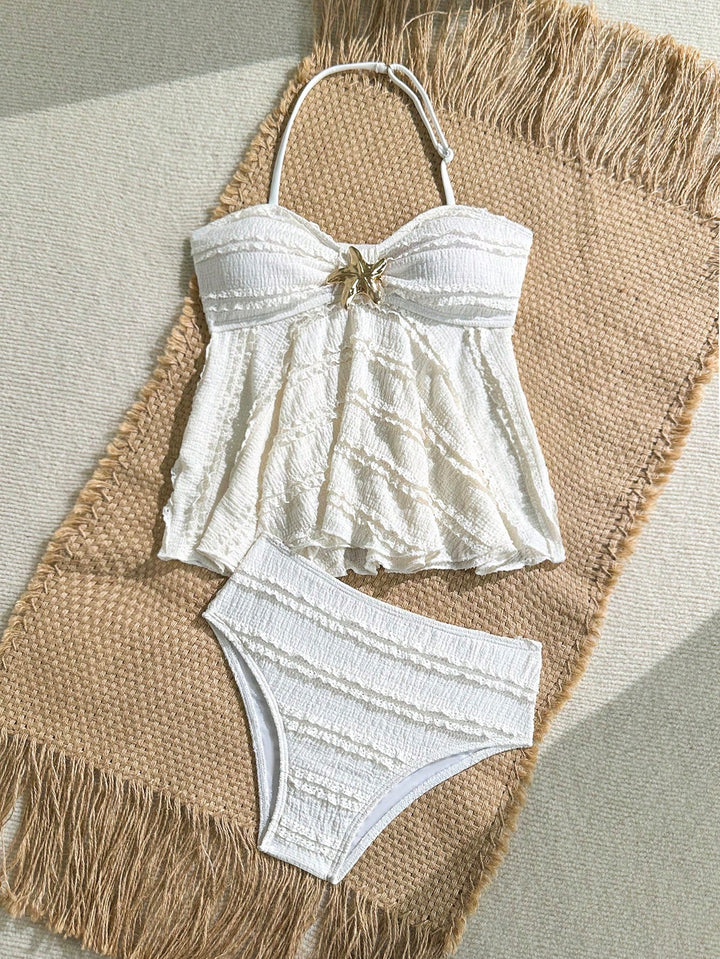 SHEIN bikini szett, bézs