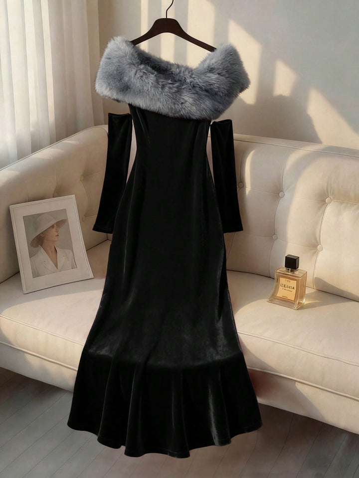 Rochie scurtă SHEIN, negru