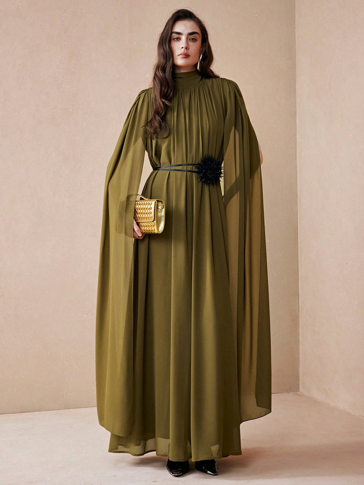 Rochie maxi SHEIN, verde