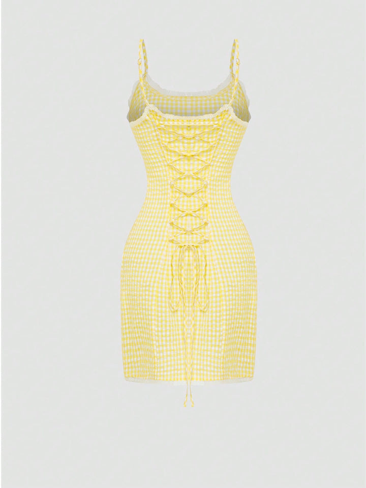 Rochie scurtă SHEIN, galben