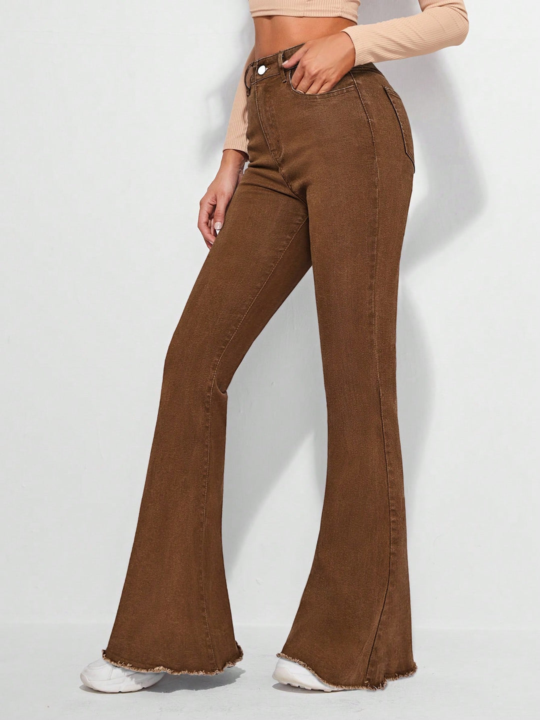 Jeans SHEIN, maro