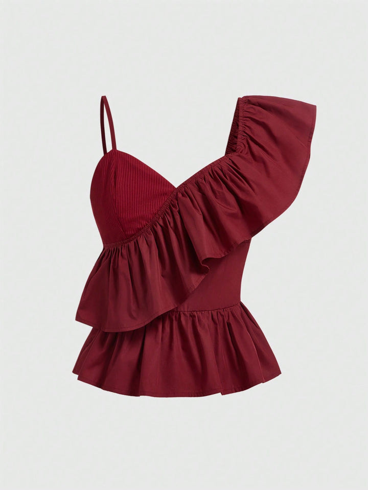 Top SHEIN, vișiniu