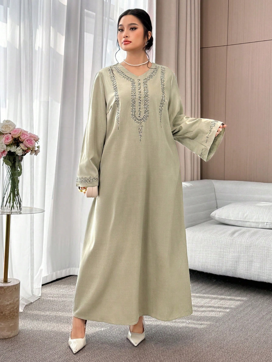 Rochie SHEIN, verde