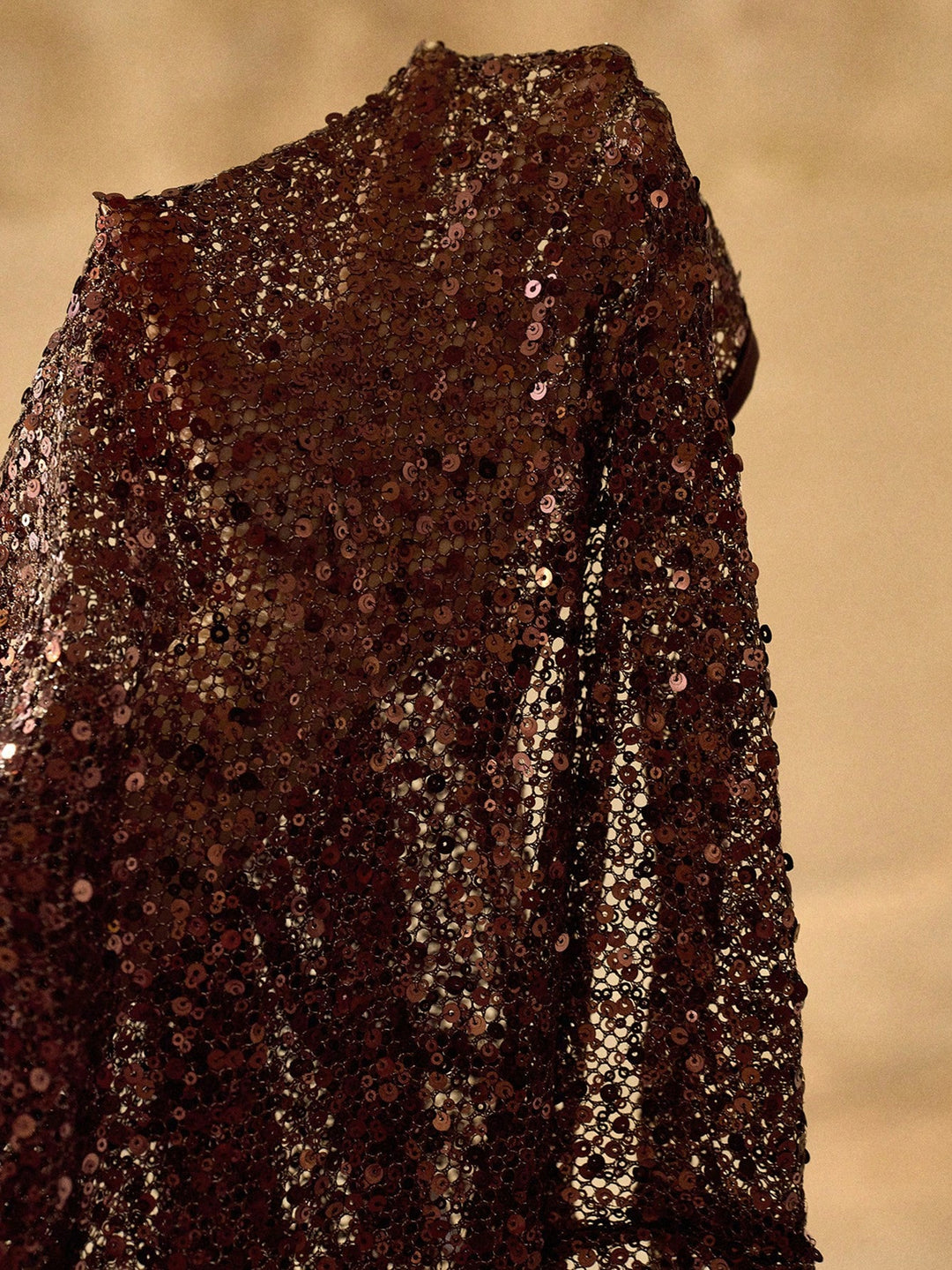 Rochie de plaja SHEIN, maro