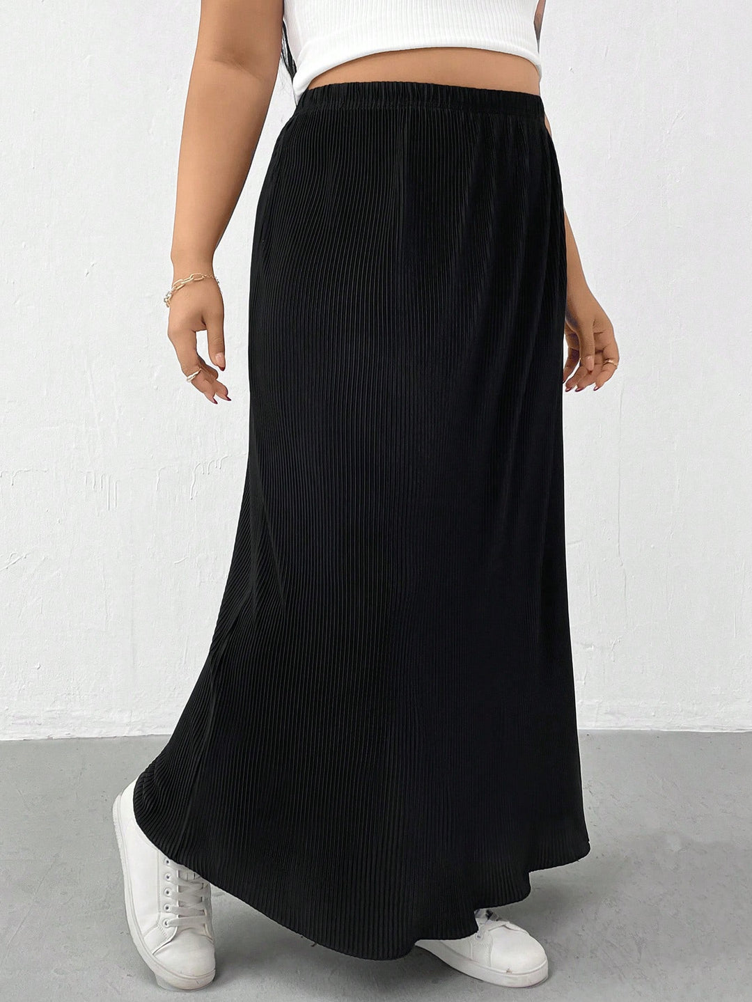 Fustă maxi SHEIN, negru