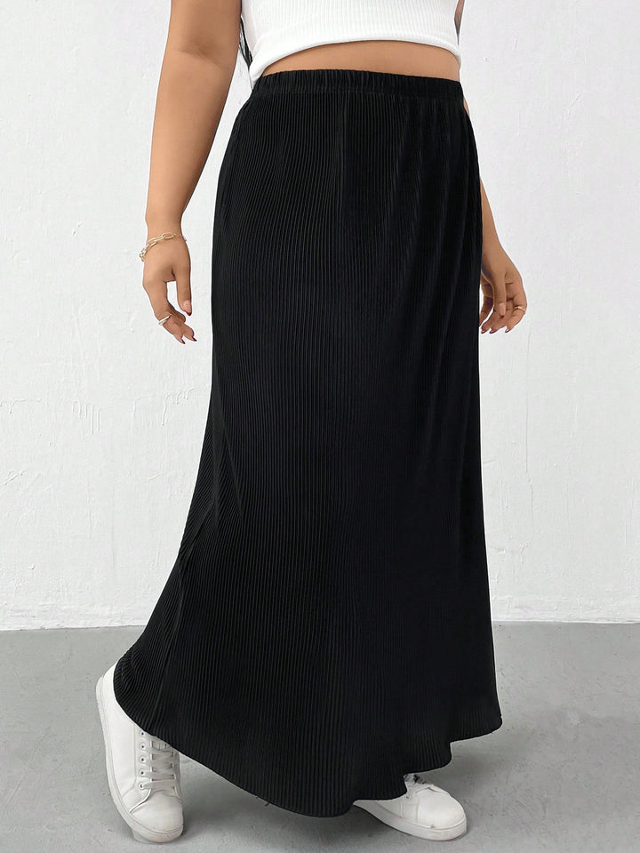 Fustă maxi SHEIN, negru