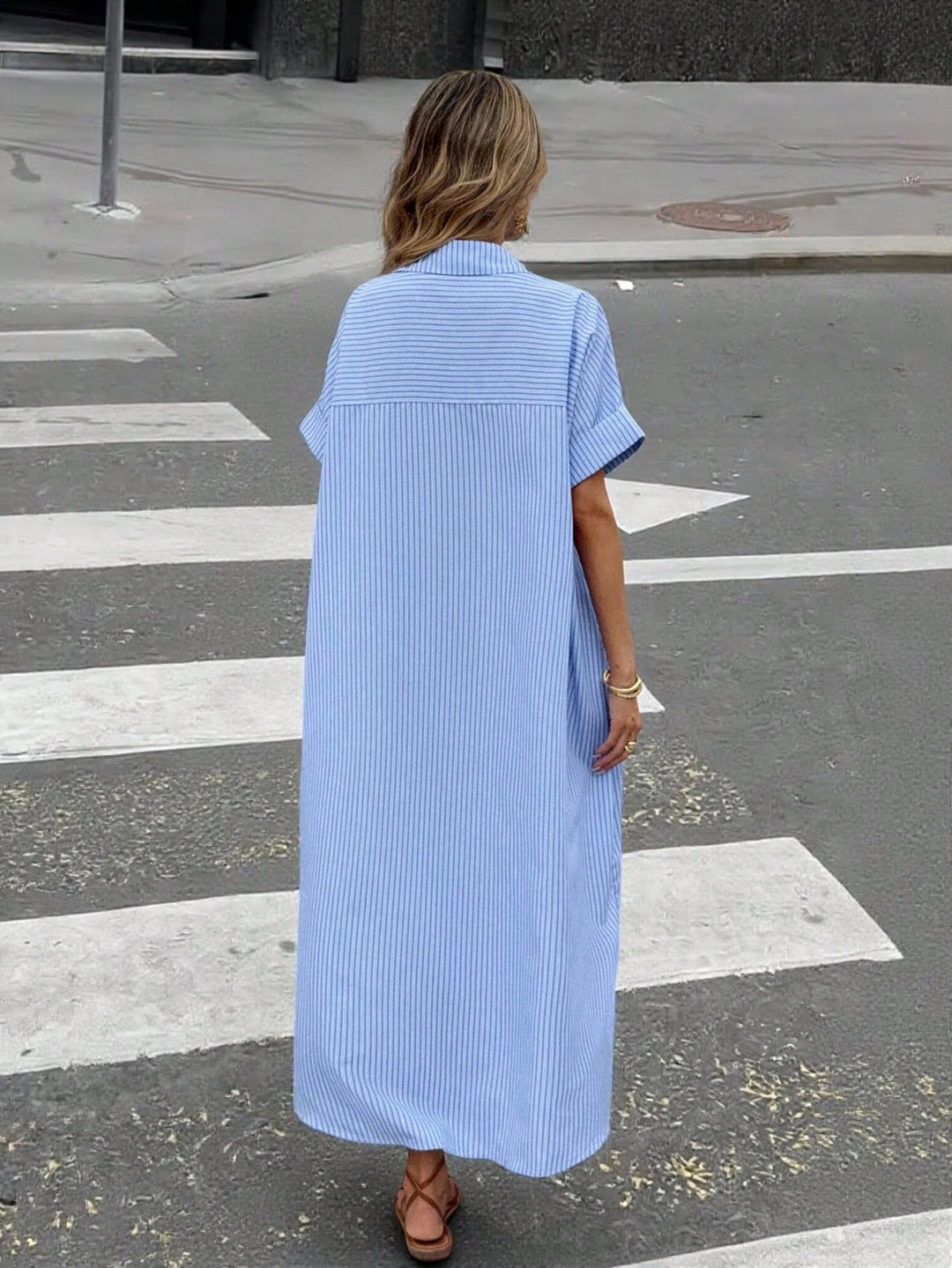 Rochie midi SHEIN, albastru