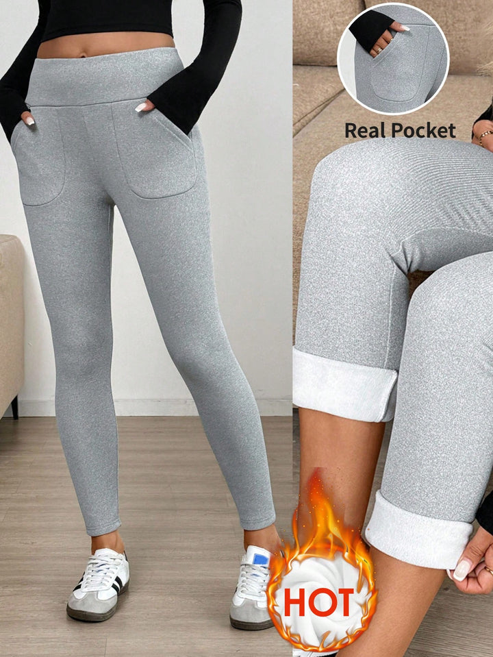 SHEIN leggings, szürke