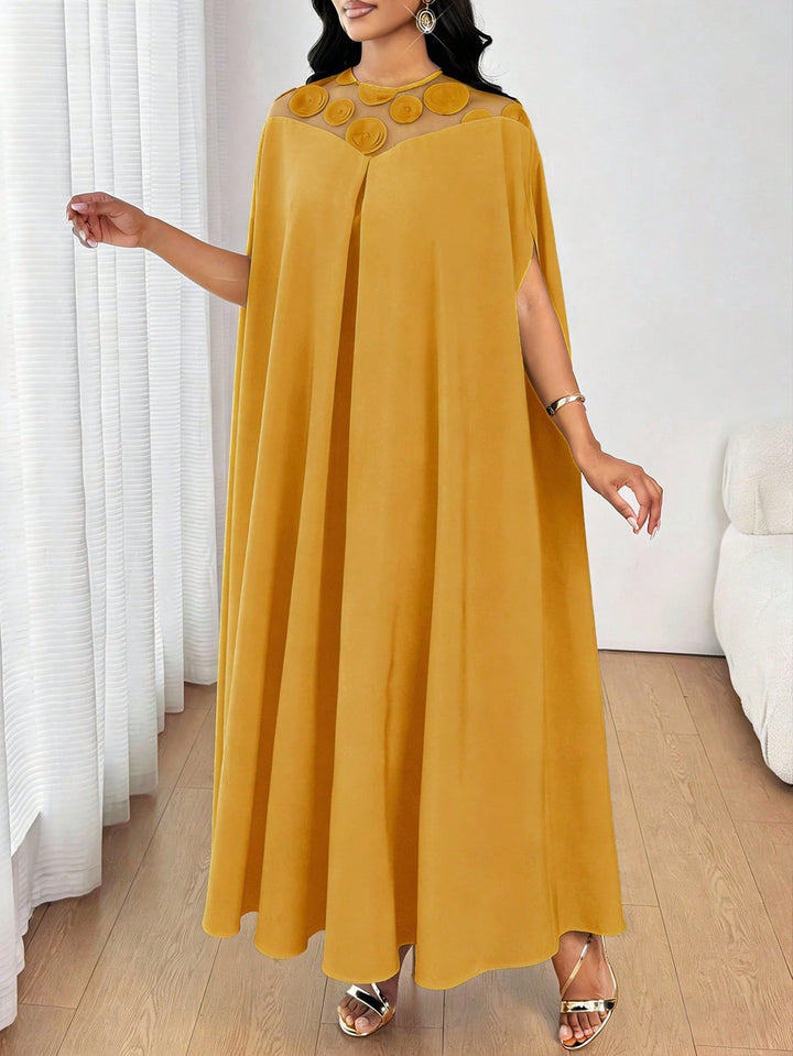 Rochie maxi SHEIN, galben