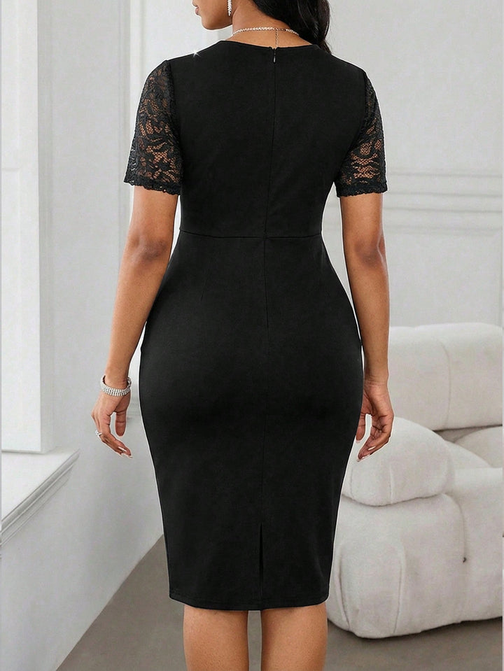 Rochie midi SHEIN, negru
