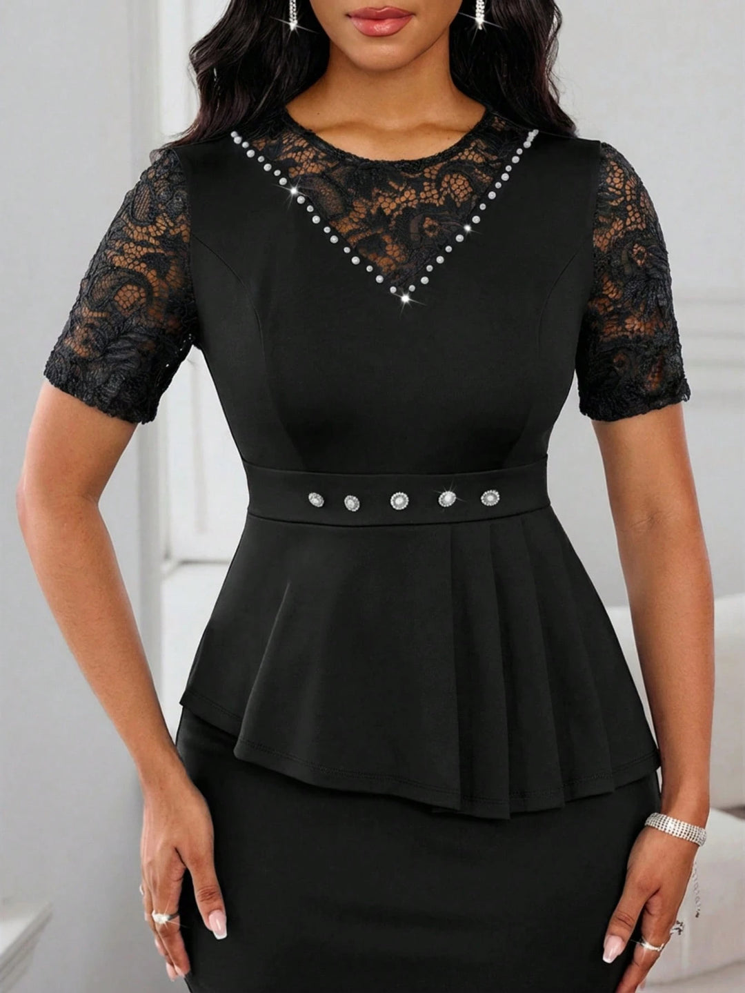 Rochie midi SHEIN, negru