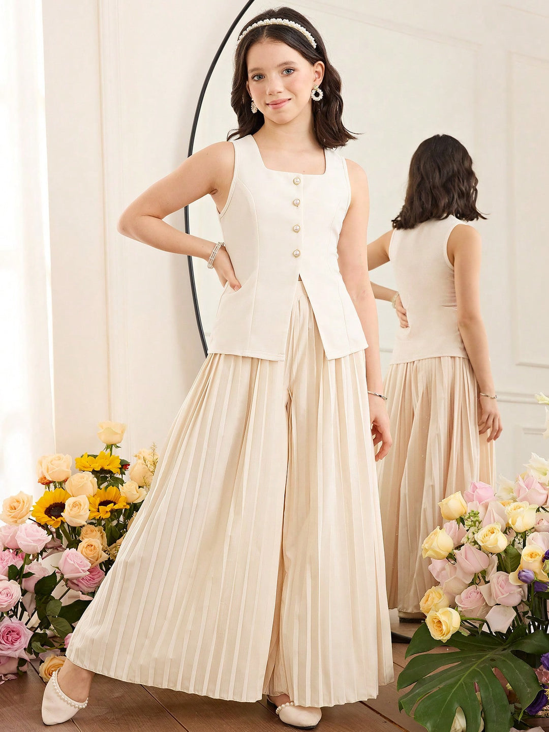 SHEIN jumpsuit, rózsaszín