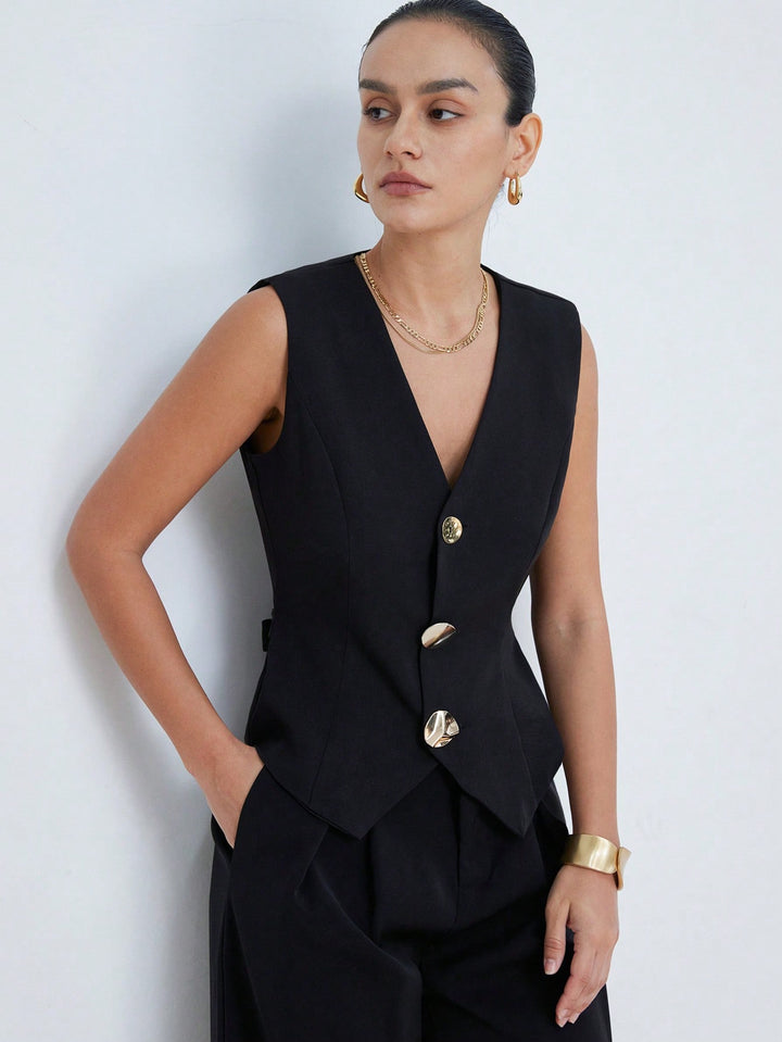 Sacou SHEIN, negru