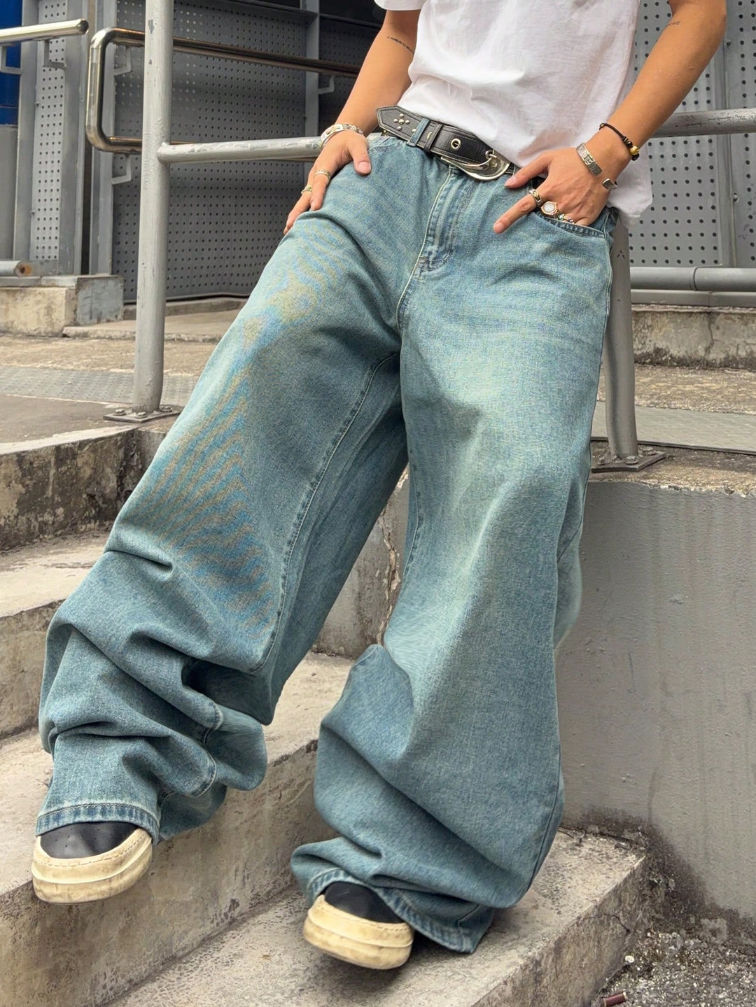 Jeans SHEIN, albastru