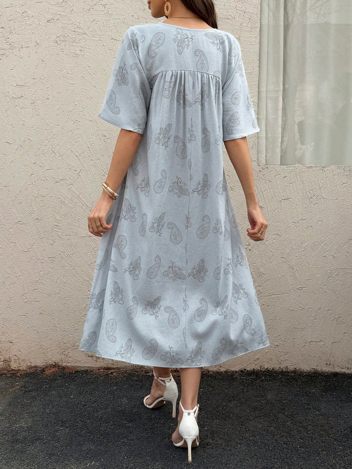 Rochie midi SHEIN, albastru